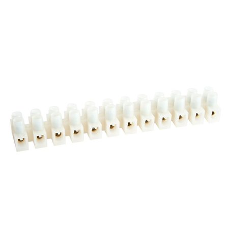LD225-6A Зажим винтовой изолированный 450В, 6А, 12 пар, полиамид DIY